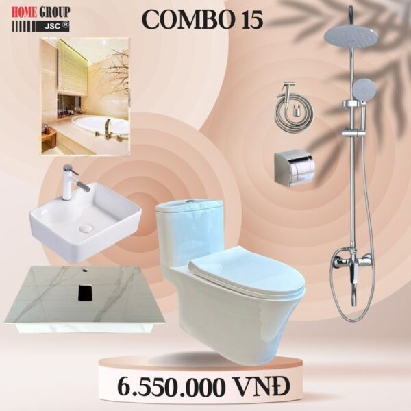 COMBO THIẾT BỊ VỆ SINH 15