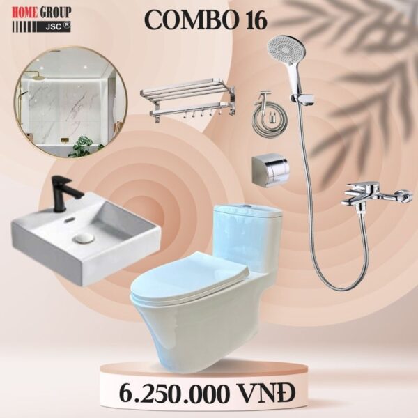 COMBO THIẾT BỊ VỆ SINH 16