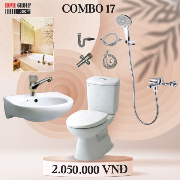 COMBO THIẾT BỊ VỆ SINH 17