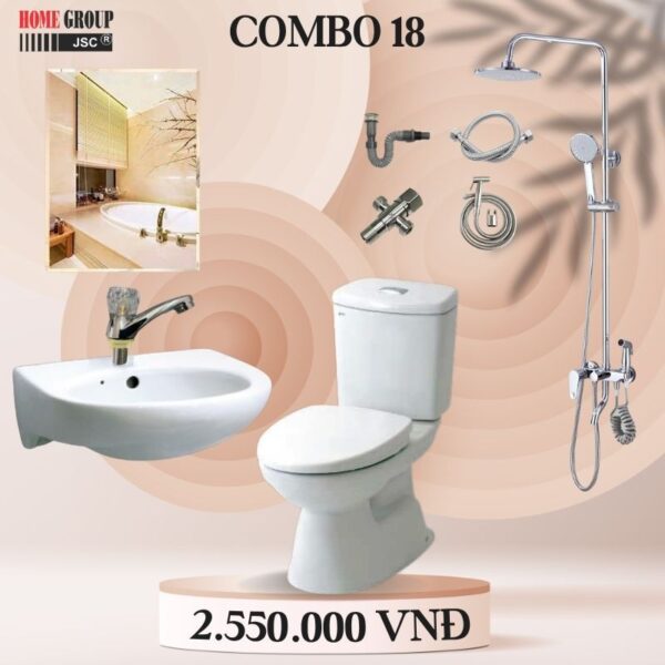 COMBO THIẾT BỊ VỆ SINH 18