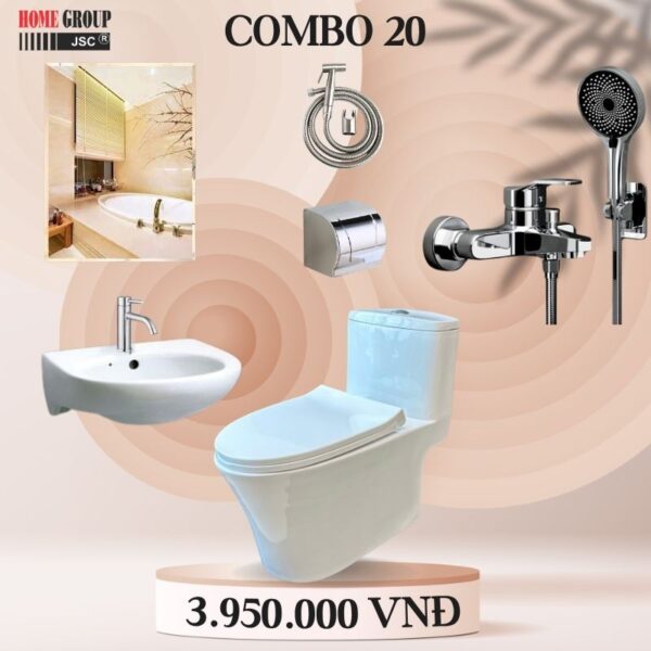 COMBO THIẾT BỊ VỆ SINH 20