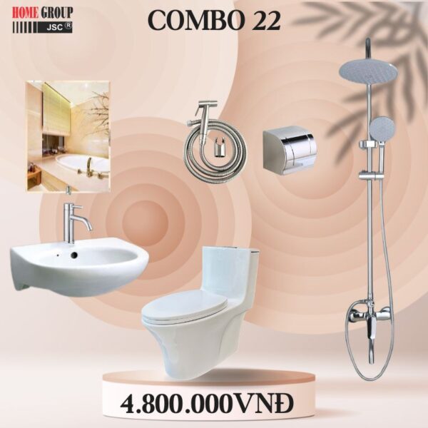 Combo Thiết Bị Vệ Sinh 22