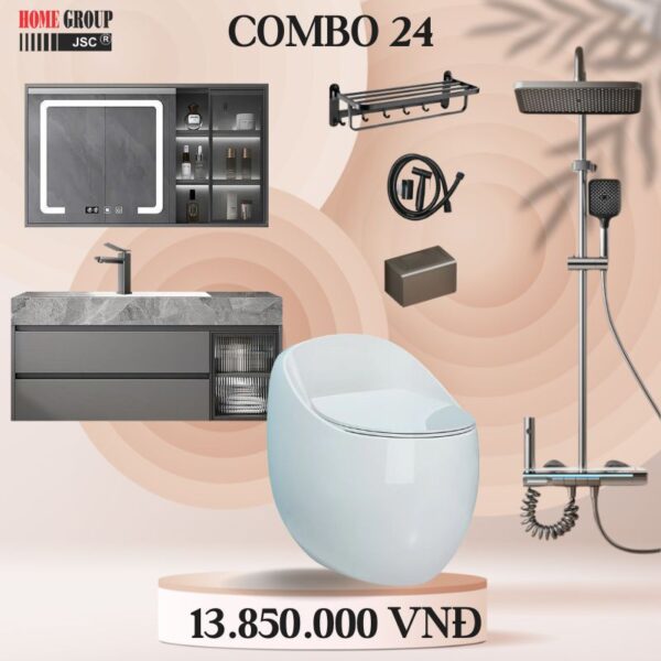 COMBO THIẾT BỊ VỆ SINH 24