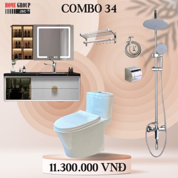 COMBO THIẾT BỊ VỆ SINH 34