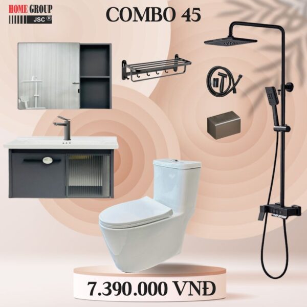 Combo Thiết Bị Vệ Sinh 45