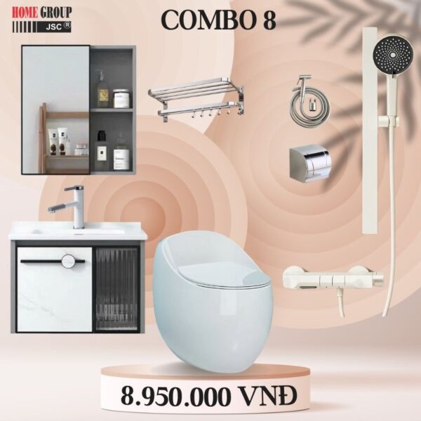 COMBO THIẾT BỊ VỆ SINH 8
