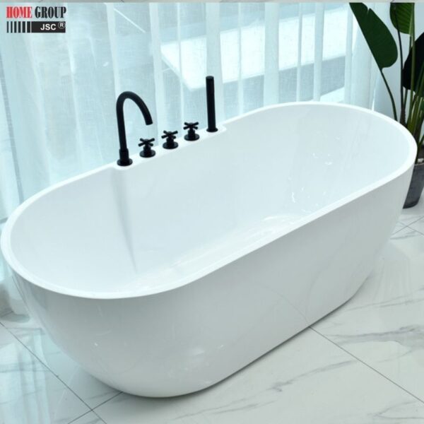 Bồn tắm massage oval KB11