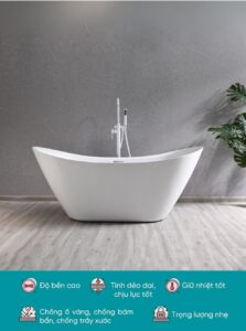 Bon tam oval thoi vang KB01 6