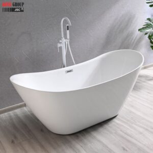 Bồn tắm oval thỏi vàng KB01