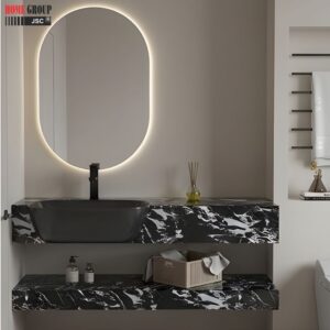 Bàn đá lavabo 02 tầng HGBD03