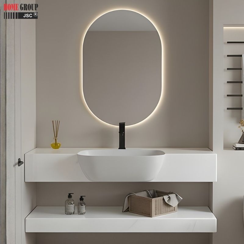 Bàn đá Lavabo 02 tầng HGBD03 2 Bàn đá lavabo 02 tầng HGBD03