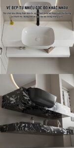 Bàn đá Lavabo 02 tầng HGBD03 7 Ban da lavabo 02 tang HGBD03 3 1