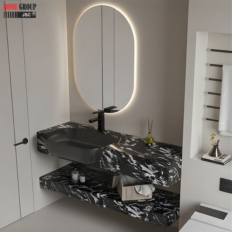 Bàn đá Lavabo 02 tầng HGBD03 3 Bàn đá lavabo 02 tầng HGBD03