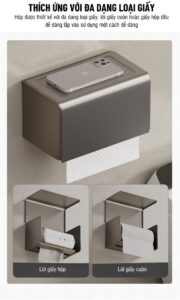 Hộp giấy vệ sinh KP01
