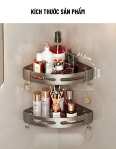 Kệ góc phòng tắm KB03