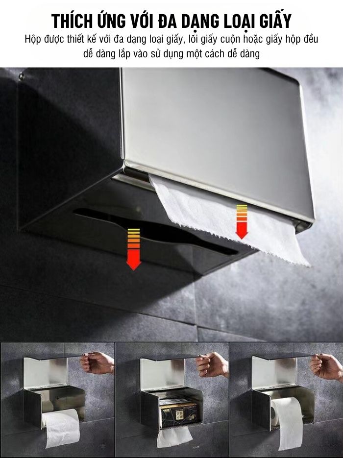 Hộp giấy vệ sinh KP14