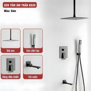 Sen tắm âm trần KS39