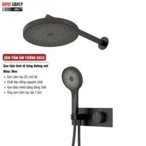 Sen tắm âm tường KS53