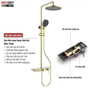Vòi hoa sen KS51