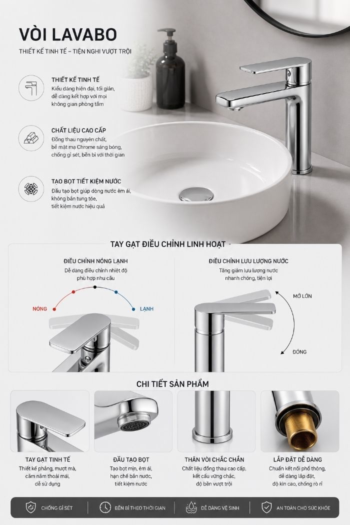 Vòi lavabo KV20T