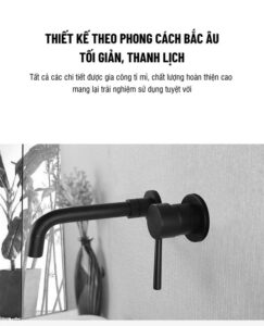 Vòi lavabo âm tường KV15T