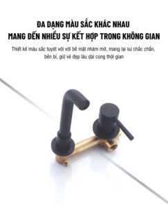 Vòi lavabo âm tường KV15T