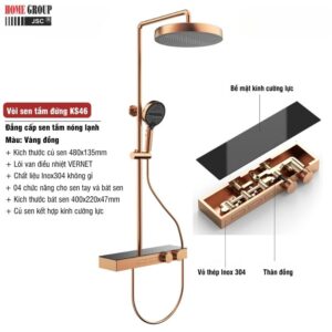 Vòi sen tắm KS46