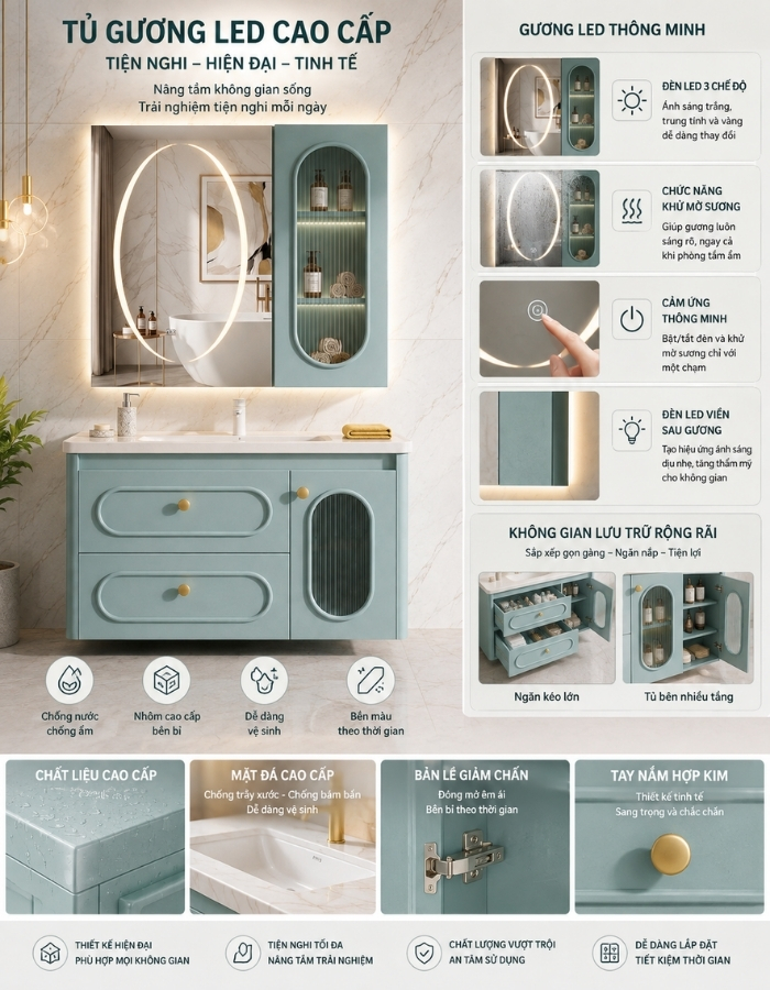 Tủ Lavabo KT43