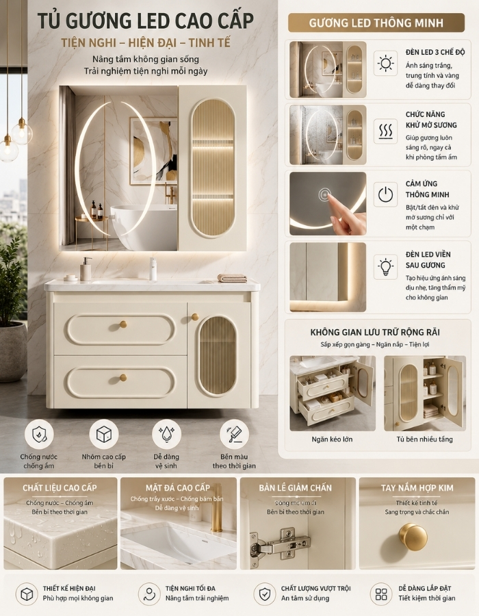 Tủ Lavabo KT44