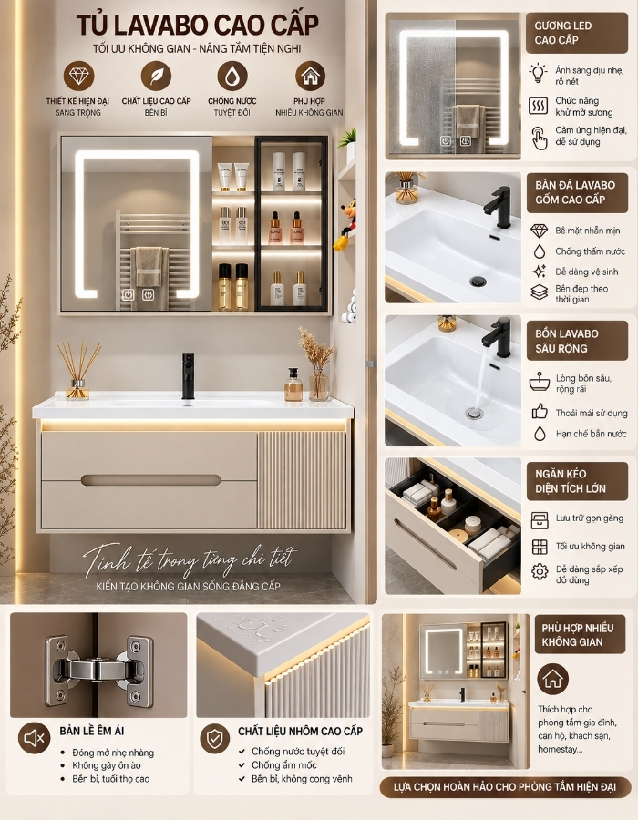 Tủ Lavabo KT52